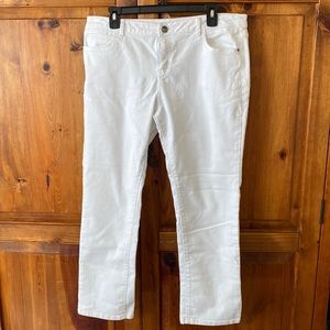 Simply Vera * Vera Wang White Jeans S12